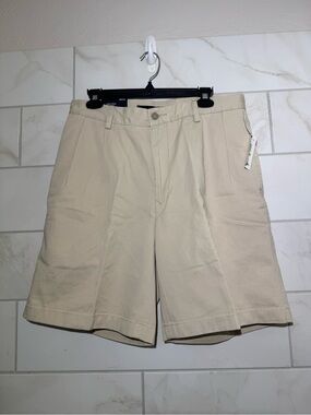 Nautica Beige Twill Shorts